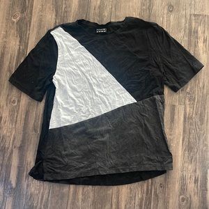 Black r shirt